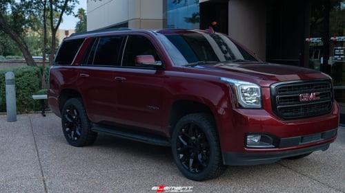 22 Inch Vors DG11 in Gloss Black on a 2020 GMC Yukon