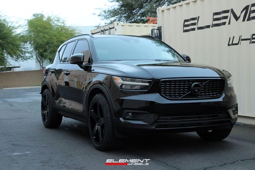 20 inch Blaque Diamond BD-15 Gloss Black on a 2019 Volvo XC40