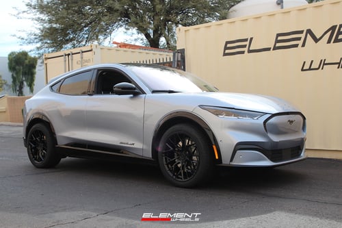 20 inch Variant Radon Gloss Piano Black on a 2022 Ford Mustang Mach-E AWD