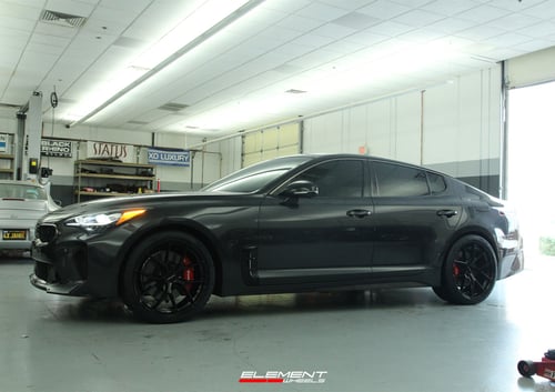 20 inch Staggered Element EL44 Gloss Black on a 2023 Kia Stinger GT AWD