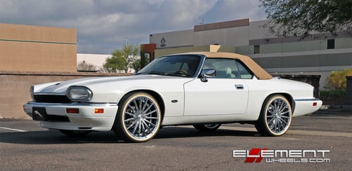 20 inch Lexani Pegasus All Chrome on 1996 Jaguar XJ-S w/ Specs