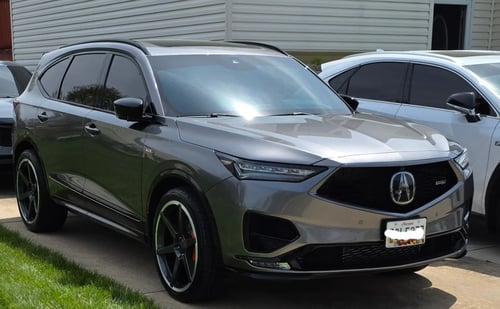 22 inch Ace Alloy AFF06 Custom Finish on a 2024 Acura MDX Type-S
