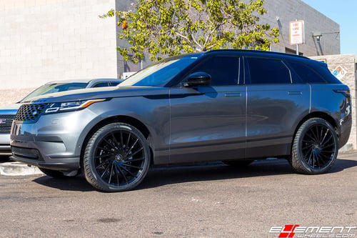 22 inch Asanti ABL-18 Gloss Black on 2019 Land Rover Range Rover Velar