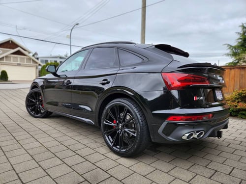 22 Inch Asanti ABL-30 Gloss Black on a 2021 Audi SQ5 Sportback
