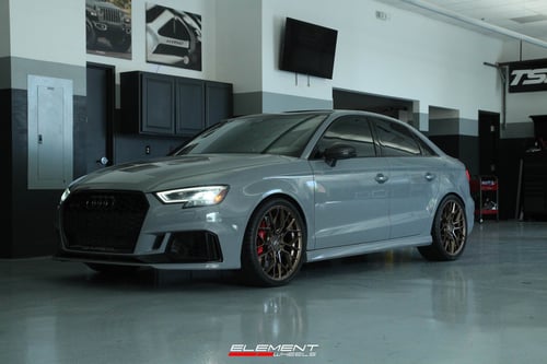 19 Inch Variant Radon in Satin Bronze on 2020 Audi RS3