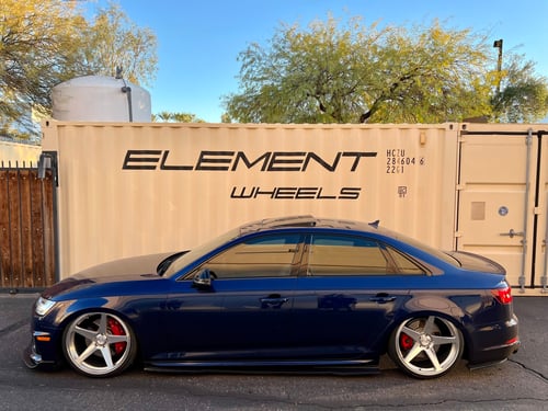 20 Inch Variant Sena Polished on a 2019 Audi S4