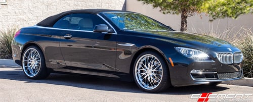 20 inch MRR GT1 Chrome on 2012 BMW 650IL Coupe RWD