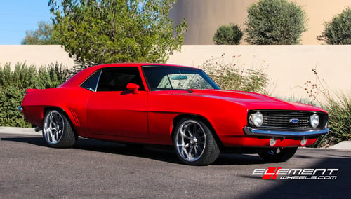 18 inch US Mag Rambler on 1969 Chevrolet Camaro