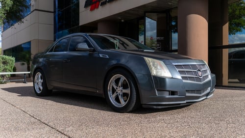 18 Inch TSW Jarama in Hypersilver on a 2009 Cadillac CTS
