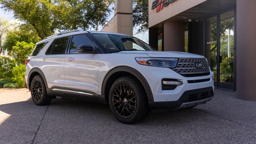 20 Inch Asanti ABL-21 in Gloss Black on a 2021 Ford Explorer