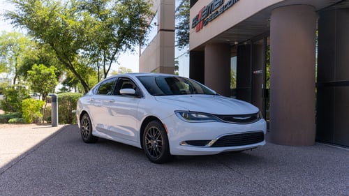 17 Inch Touren TR60 in Gunmetal on a 2016 Chrysler 200