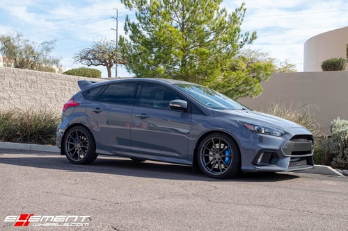 19" TSW Bathurst in Gloss Gunmetal on a 2017 Ford Focus RS