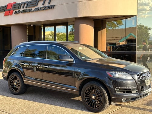20 inch Forgiato Forged Disegno-M Gloss Black  on a 2015 Audi Q7