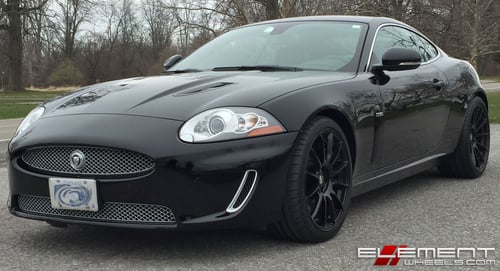 20 inch Staggered Ground Force GF06 on 2010 Jaguar XKR w/ Specs