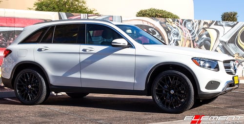 20 inch Asanti ABL-21 Gloss Black on 2016 Mercedes Benz GLC300 SUV
