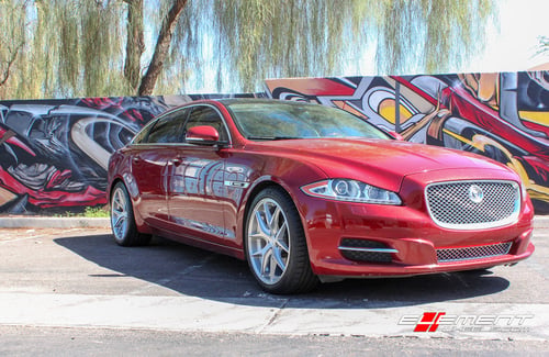 20 inch Avant Garde M580 Brushed Aluminum on 2012 Jaguar XJ