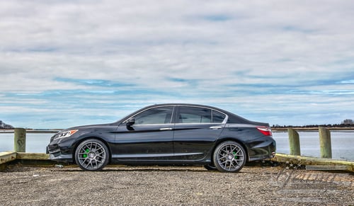20x9 Stance VIP SC8 SC-8 Slate Grey on 2016 Honda Accord EX
