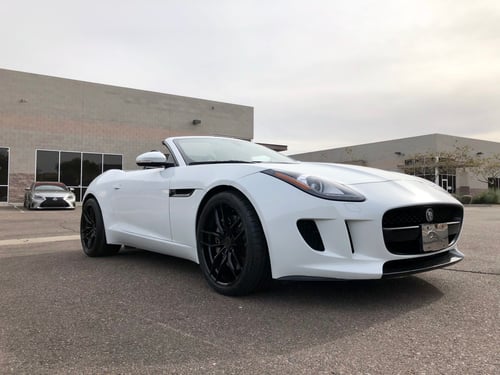 20 inch Variant Krypton Gloss Piano Black on 2014 Jaguar F-Type
