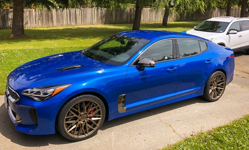 20 inch Niche Gamma Matte Bronze M191 on 2019 Kia Stinger GT RWD