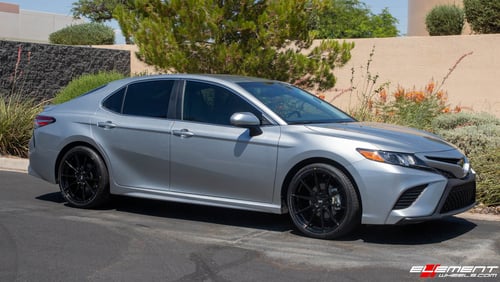 20 Inch Variant Argon in Gloss Piano Black on a 2019 Toyota Camry
