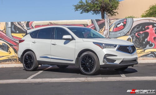 19 Inch Niche Gamma in Gloss Black on a 2020 Acura RDX