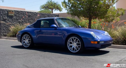 19 Inch Avant Garde M590 in Satin Silver on a 1997 Porsche 911 Carrera 993