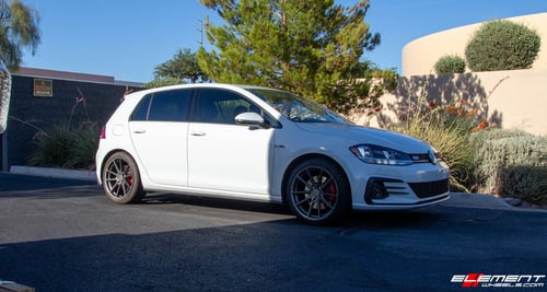 18 Inch TSW Bathurst in Gloss Gunmetal on a 2018 Volkswagen GTI