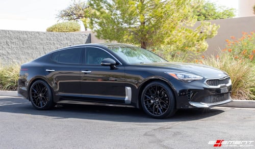 20 Inch Niche Gamma in Matte Black M190 on a 2018 Kia Stinger AWD