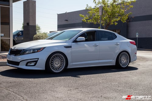 19 Inch Avant Garde M540 in Machined Silver on a 2014 Kia Optima