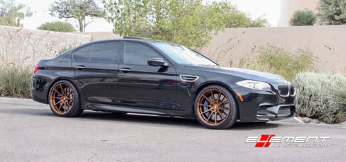 20 inch Variant Argon Custom Color Antique Bronze on 2013 BMW M5