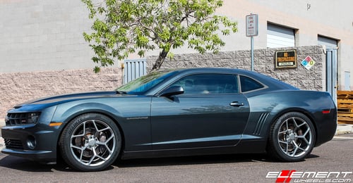 20 inch MRR M228 Gloss Graphite on 2013 Chevrolet Camaro SS