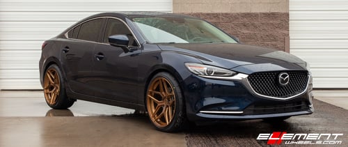 20 Inch Variant Xenon in Gloss Bronze on a 2019 Mazda 6