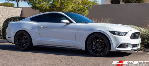 20 inch TSW Sebring Matte Black on 2017 Ford Mustang V6