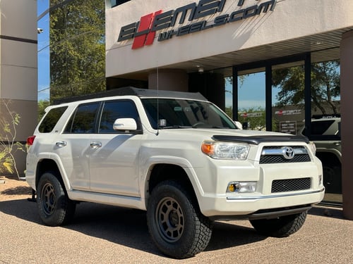 17 inch Method Race MR705 Titanium (Bead Grip) on a 2011 Toyota 4Runner