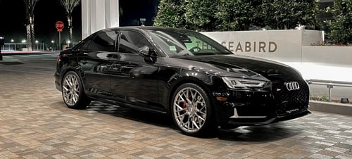 20 Inch Variant Radon Brushed Titanium on a 2018 Audi S4