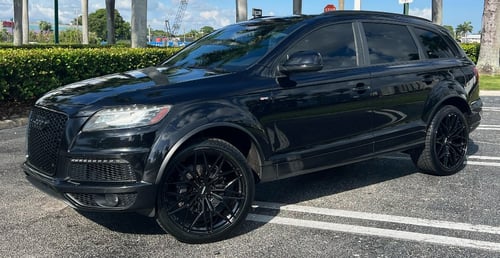 22 Inch Varro VD40X Gloss Black on a 2013 Audi Q7