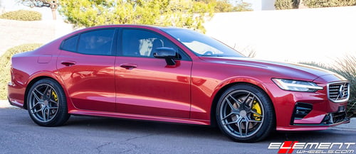 19 inch Variant Xenon Satin Gunmetal on 2019 Volvo S60 T6 R-Design