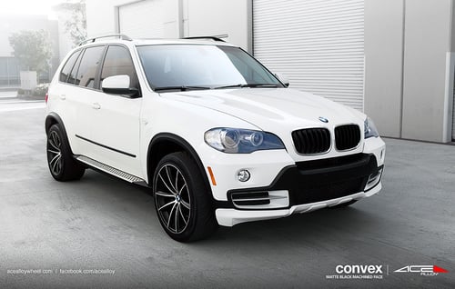 Ace Alloy Convex 20 inch staggered on 2013 BMW X5 series w/ Specs