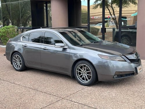 18 Inch Konig Ovsersteer in Opal on a 2009 Acura TL