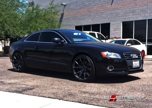 20x10 Varro VD01 Matte Graphite on Audi A5 w/ Specs