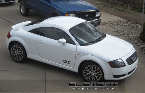 TSW Donington Gunmetal w/ Mirror Face on Audi TT w/ Specs
