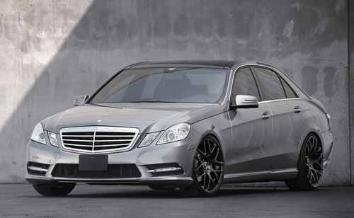 Avant Garde M310 Wheels Matte Black on Mercedes E350 w/ specs