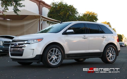 Avant Garde M510 Silver Wheels on 2012 Ford Edge w/ Specs
