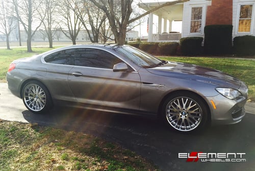 20 inch Staggered Beyern Munich on 2012 BMW 6 Series 650i w/ Specs