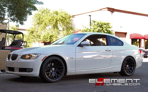 Avant Garde M359 19 inch Staggered on 2009 BMW 3 Series w/ Specs