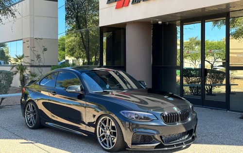 19 inch Variant Helium Gloss Gunmetal on a 2014 BMW M235i