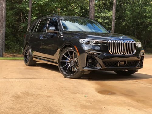 22x10.5 Savini Black Di Forza BM15 on 2019 BMW X7 Msport