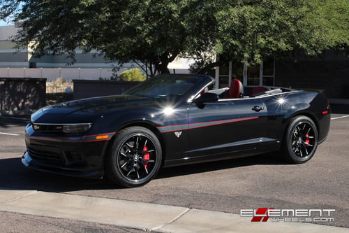 20 inch Staggered Lexani R12 Wheels on 2015 Chevy Camaro SS w/ Specs