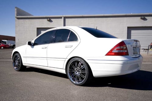 Vertini Hennessey Wheels on 04 Mercedes C Class w/ Specs