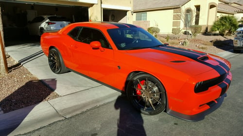 Vertini RF1.2 Wheels on 2016 Dodge Challenger Hellcat w/ Specs